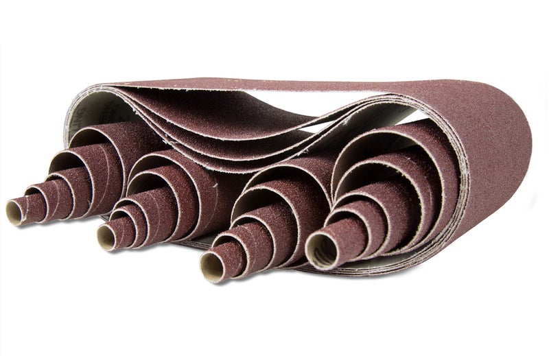 WEN 6524SP120 120-Grit Combination Belt and Sleeve Sandpaper Set, 24-Pack - Image 2